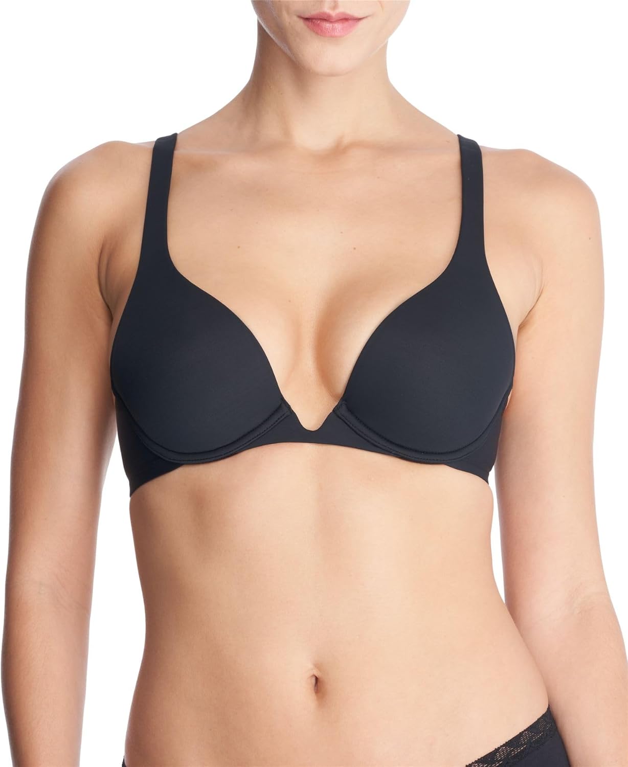 Size 30DDD Natori Womens Verge Convertible Plunge Contour Underwire